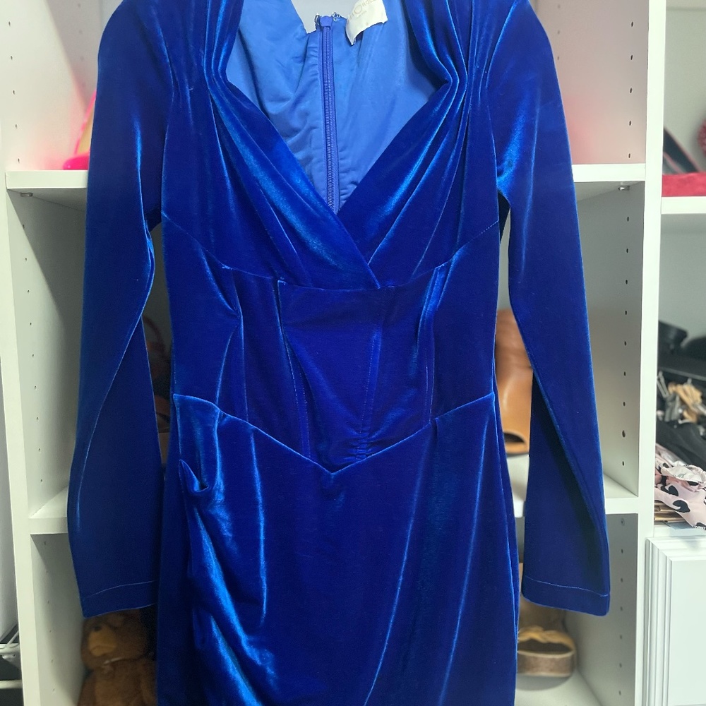 Miss Circle Royal Blue dress